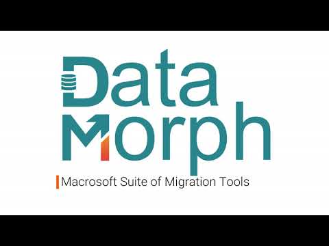 DataMorph Demo: Converts Legacy Database Directly into SQL Server Database