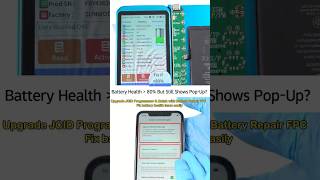 Remove iPhone Battery Warning Even Above 80% | JCID Battery Repair FPC #jcid #iphonebattery