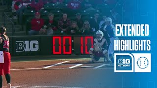 South Dakota State at Nebraska | EXTENDED HIGHLIGHTS | Big Ten Softball | 03/05/2026