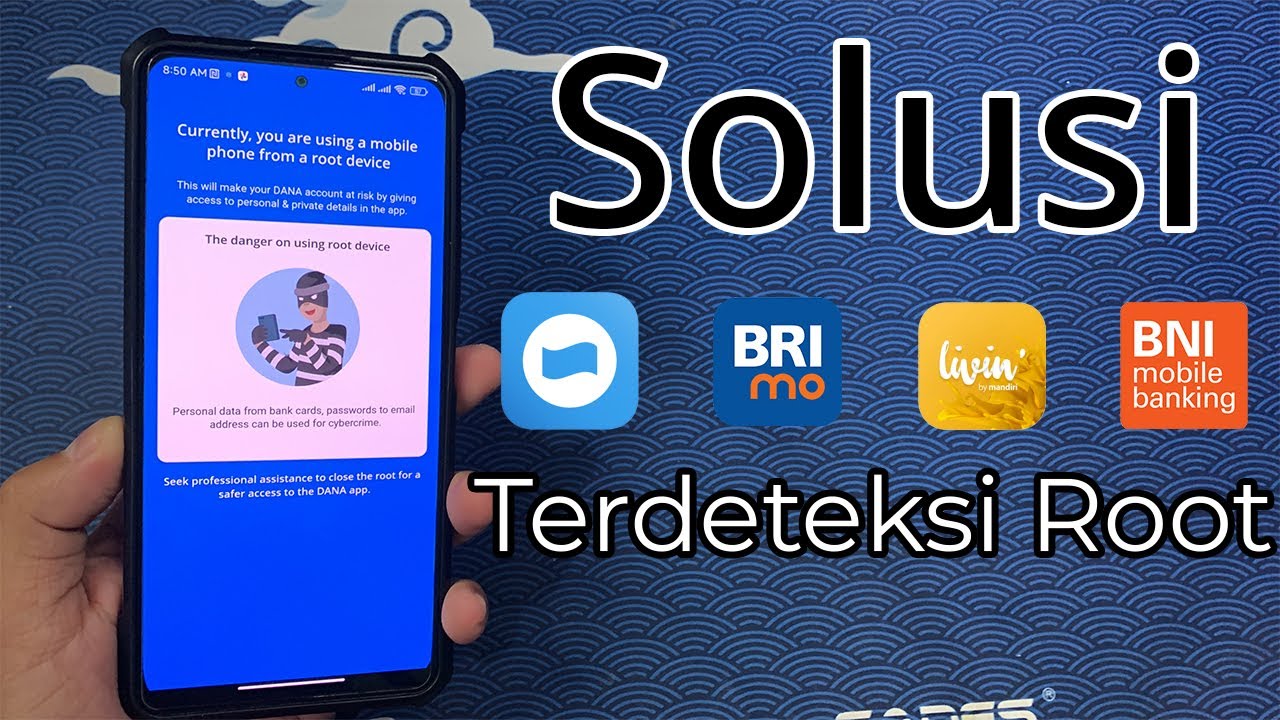 DANA DAN MBANKING KALIAN TERDETEKSI ROOT? INI SOLUSI TERBARUNYA!!!