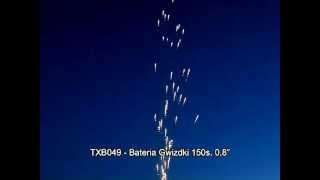 Fajerwerki TXB209 Bateria Gwizdki 150s 0.8