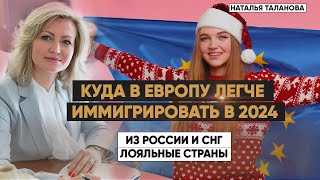 Лояльные страны Европы для переезда из России и стран СНГ - 2024