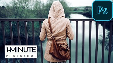 1-Minute Photoshop | Cinematic Color Grading Effect in Photoshop | Photoshop Tutorial