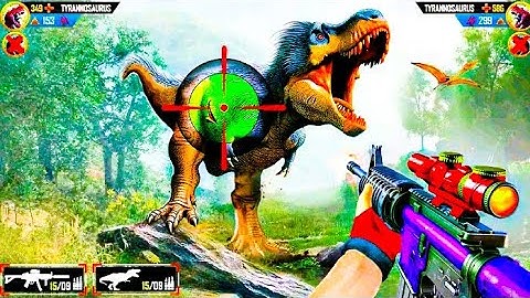 Wild Dino Hunting Gun Games Part 6 Android Mobile Gameplay