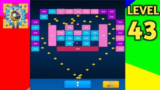 Brick Breaker - All Levels Gameplay Andriod,ios (Level 45) | Game the Chain screenshot 2