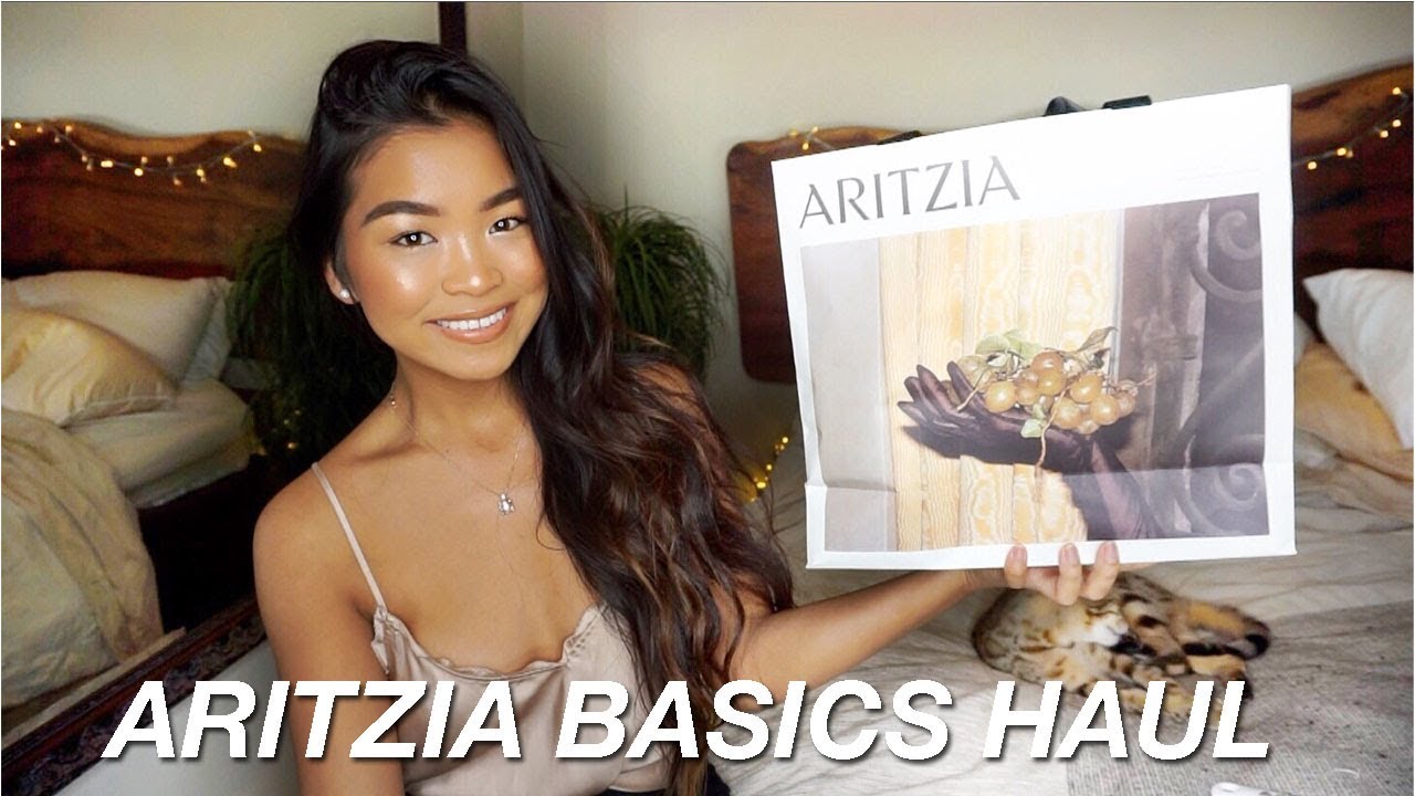 ARITZIA TRY-ON HAUL 2019 (BASICS)