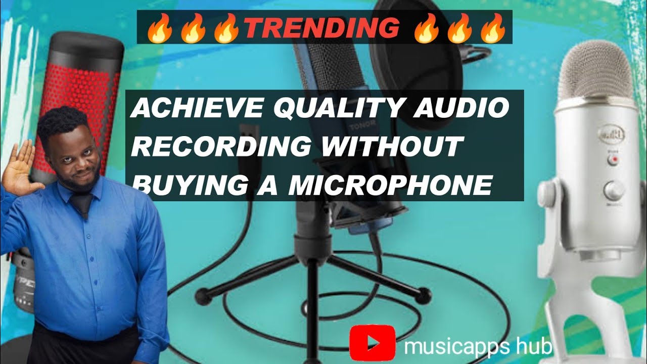 Achieve Quality Audio Recording Wouldn't Buying A MICROPHONE 😱🔥🔥🔥🔥😱// Real Hacks you need YouTube