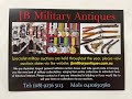 Jb military antiques 20th november 2022 auction preview with jamey blewitt