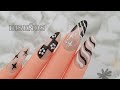 Uñas con DISEÑOS DIFERENTES | Mano alzada | @XSnails