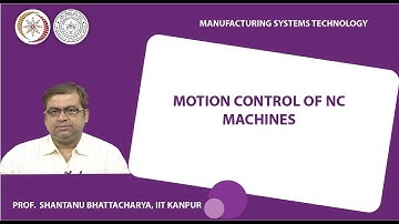 Motion control of NC machines