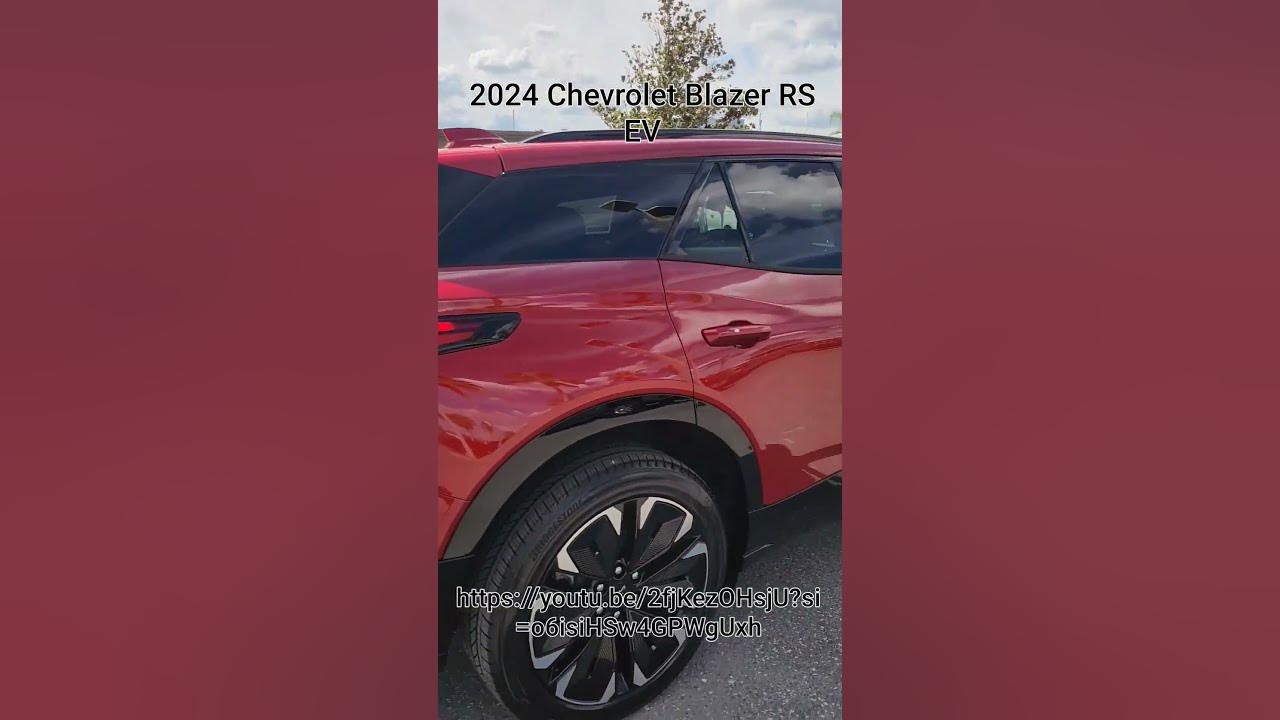 2024 Chevy Blazer RS, EV, AWD chevrolet eléctrico https//youtu.be