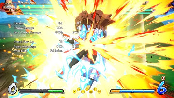 DBFZ Roshi 0 bar lvl 1 spark ToD