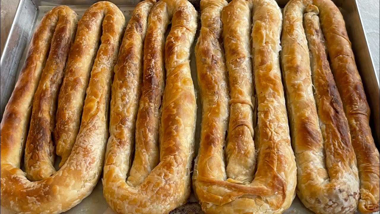 KIYMALI KOL BÖREĞİ❗️Oklavasız, Merdanesiz, Çok Kolay Açılan Çıtır Çıtır Efsane Tarif????