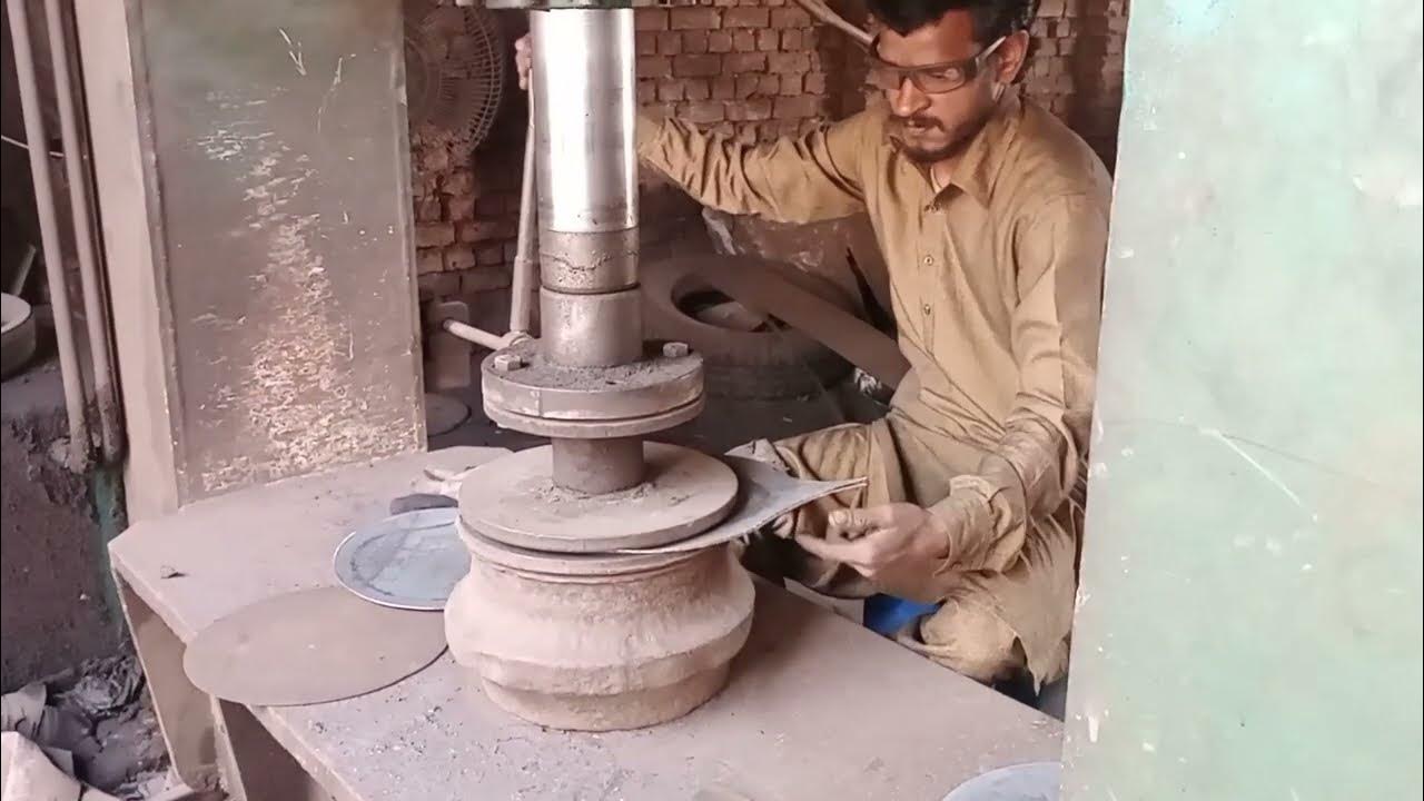 Amazing Skill of Making Iron Griddle Tawa Making with Amazing