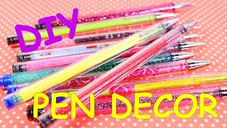 3 DIY Pen Decorations: Back to School