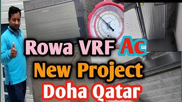 Rowa VRF Ac Copper Pipeing In Doha Qatar At Banihajer#Doha Qatar New Project#Ronaldo YouTube#Ronaldo