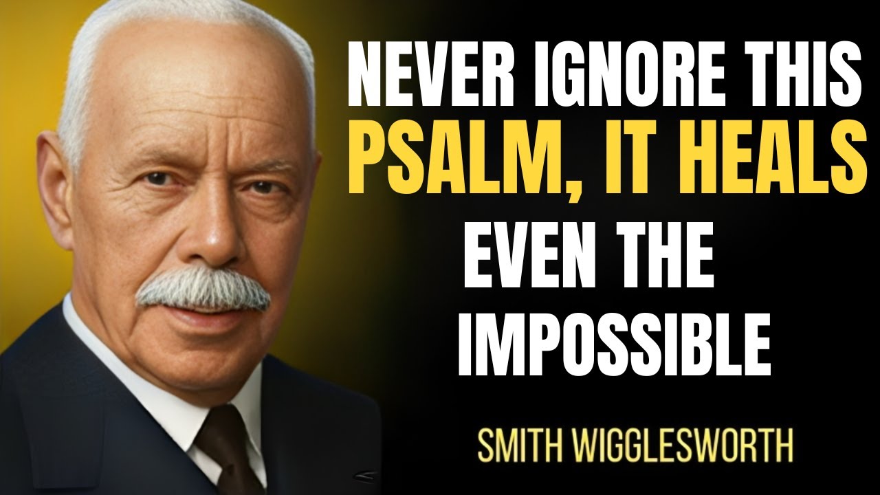Never Ignore this Psalm, It Heals Even the Impossible | Smith Wigglesworth Motivational Speech