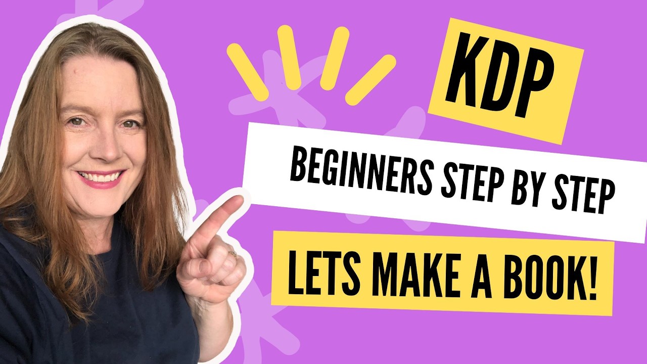 Make money creating books for KDP Tutorial for Beginners - YouTube