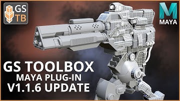 GS Toolbox v1.1.6 - Minor Update - Maya 2023 Support and Improvements - Maya Plug-in