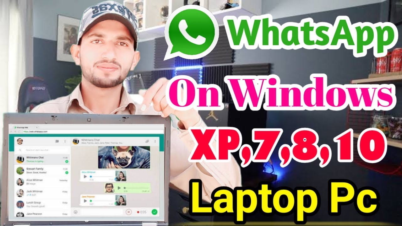 How To Setup Whatsapp On Pc And Laptops Windows Xp7810 100