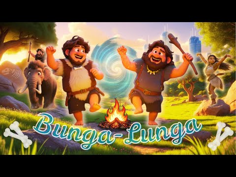 Bunga-Lunga 🦴 Lustiges Steinzeit Lied für Kinder – Tanz & Bewegungslied | Singenbogen