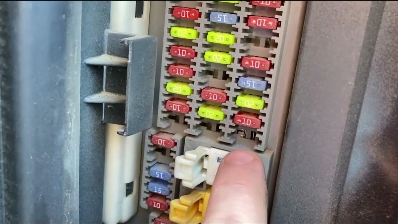 2006 Jeep Liberty skim module part 2 YouTube