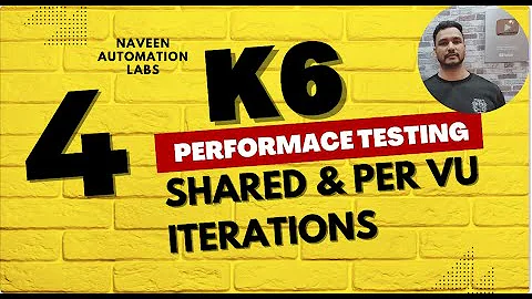 #4 - Shared & Per VUs Iterations With K6 || Performance Testing