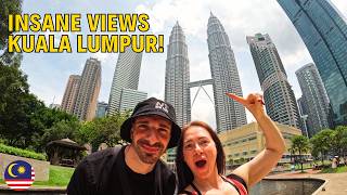 Kuala Lumpur's BEST Skyline Views! 🇲🇾 Petronas Towers, KL Tower & Vertigo SkyBar