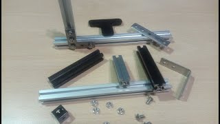 Custom computer frames using MakerBeam