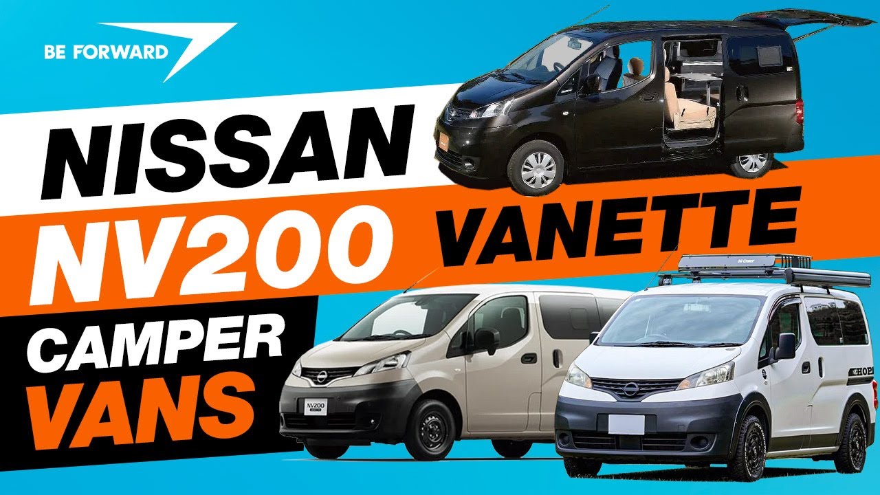 Кемперные фургоны Nissan NV200 — 5 лучших модификаций, произведенных в Японии | BE FORWARD