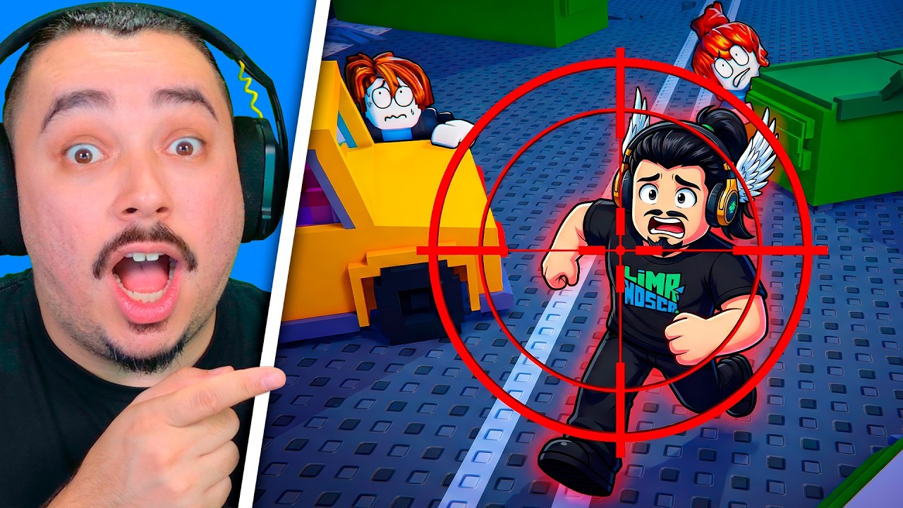 🎯 CORRI do SNIPER pra VIRAR um SNIPER PROFSSIONAL!! | Sobreviva ao Sniper - ROBLOX