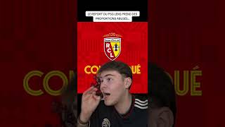 LE REPORT DU PSG - LENS PREND DES PROPORTIONS ABUSÉES... #foot #football #psg