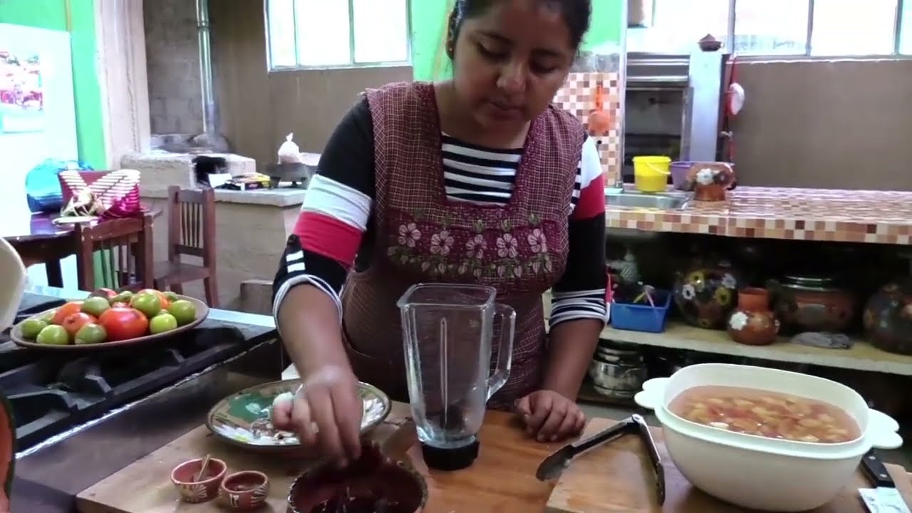 Preparando Salsa de Papa con la receta de mi abuelita
