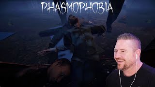 Theres No Where To Hide! (Phasmophobia with Grian, Skizz, and Gem)