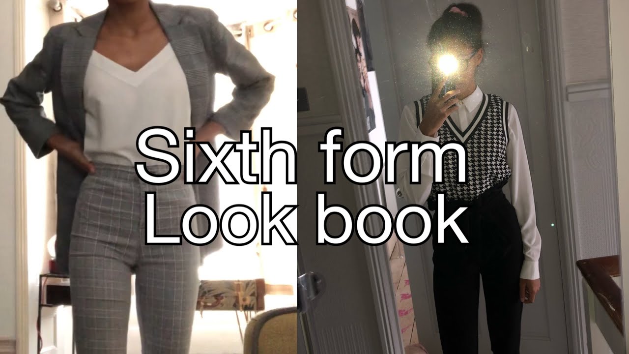 Sixth form/ college look book - YouTube