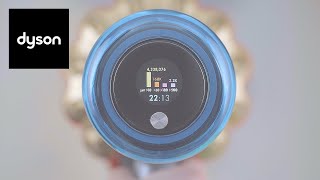 Understanding the LCD screen on Dyson V15 Detect™ cordless vacuum | LCD explained