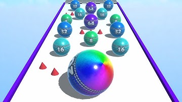 Ball Merge 2048 - All Levels Ball Gameplay Android, iOS ( Level 1381 - 1390 )