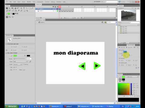 Vidéo: Comment Faire Un Diaporama En Flash