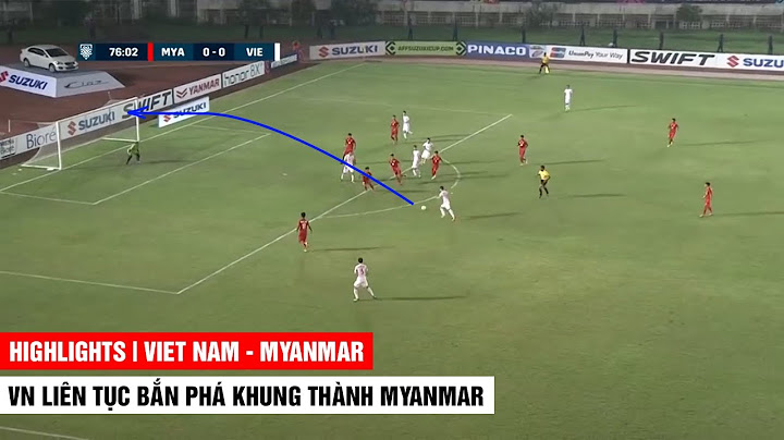 Highlights Việt Nam - Myanmar | Myanmar Quật Cường Chống Đỡ Trước Sức Tấn Công ĐTVN| Khán Đài Online