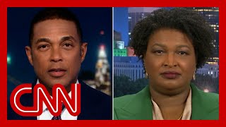 See Stacey Abrams' response when asked about Biden's low approval