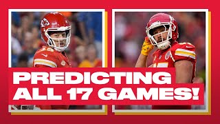 chiefs 2024 schedule: predicting all 17 games