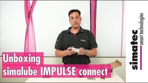 Unboxing simalube IMPULSE connect