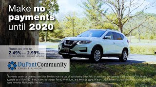 No payments until 2020 with a DCCU auto loan