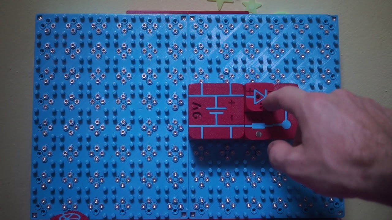 3D printed educational electronic puzzle game 11 Photoresistor led
