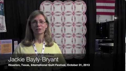 Go Tell It at the Quilt Show! interview with Jackie Bayly-Bryant