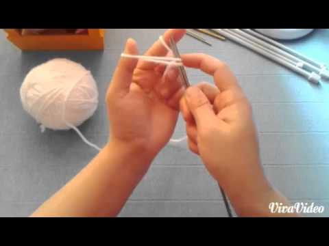 Toxuma dersleri 1 ders. Уроки вязание