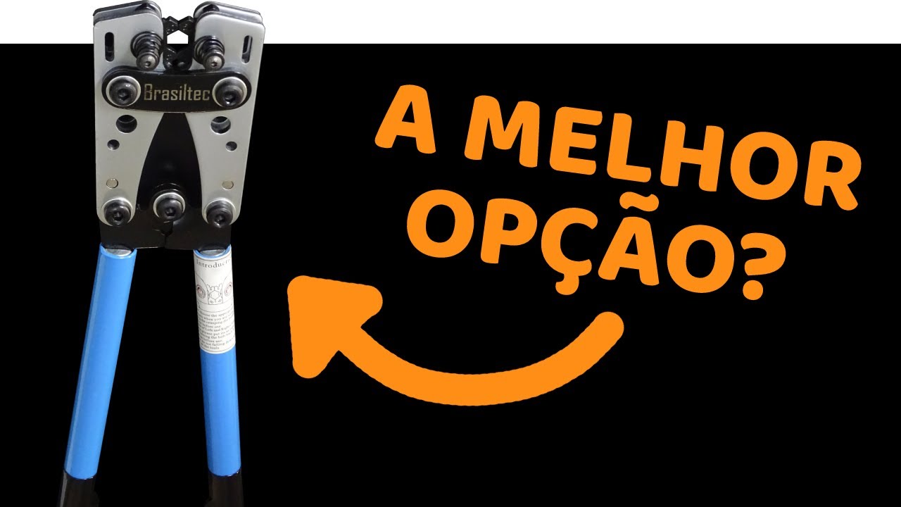 Alicate SURPREENDENTE para terminais de compressão mecânica