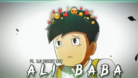 ALI BABA X FT. @RGBucketList  | 4K EDITS | @RGBucketList [AMV] | STATUS EDIT | @fire_fist.