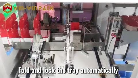 WIN-WIN PACK Automated Self-Lock Tray Forming for E-Commerce Packaging/Box Locking/Tray Former
