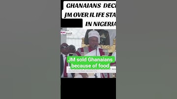 JM MOMENT OF SELLING GHANA FOR  FOOD JUST LISTEN